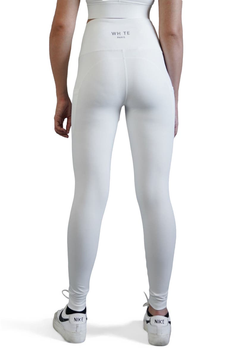 Blvck Whte Legging, Alternate, color, White