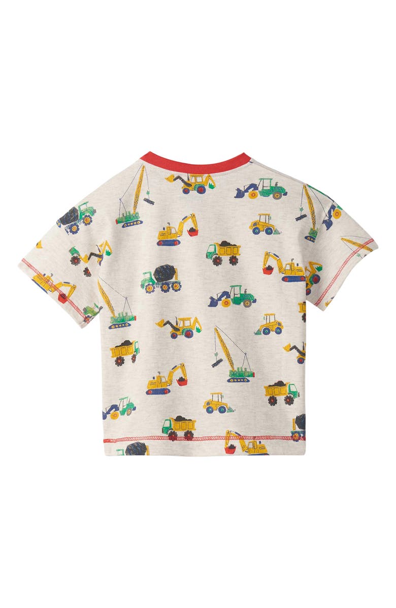 Hatley Kids' Construction Print Pocket T-Shirt, Alternate, color,