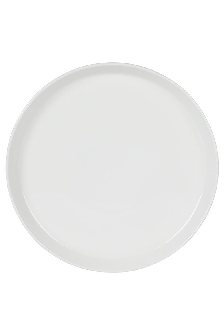 Selma 16-Piece Plates and Bowls Dinnerware Set, Service for 4, Alternate, color, White