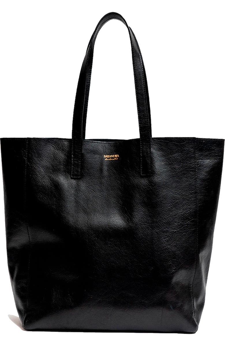 SABANDIJA Appaloosa Tote Bag, Main, color, Black