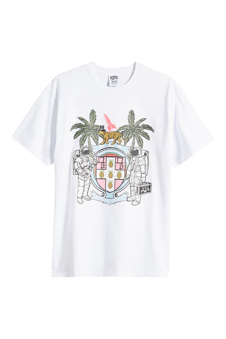 Crest Cotton Graphic T-Shirt, Alternate, color, BLEACH WHITE