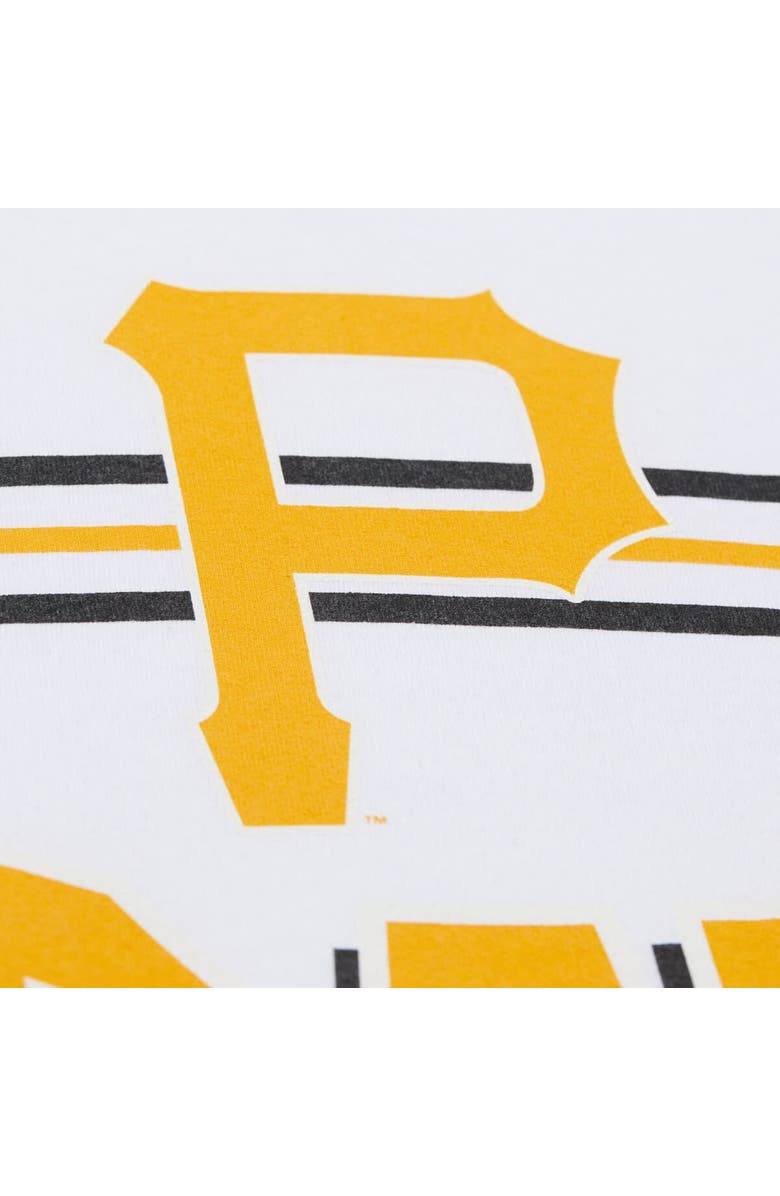 Mitchell & Ness Men's Mitchell & Ness White Pittsburgh Pirates Cooperstown Collection Team Origins Premium T-Shirt, Alternate, color, White