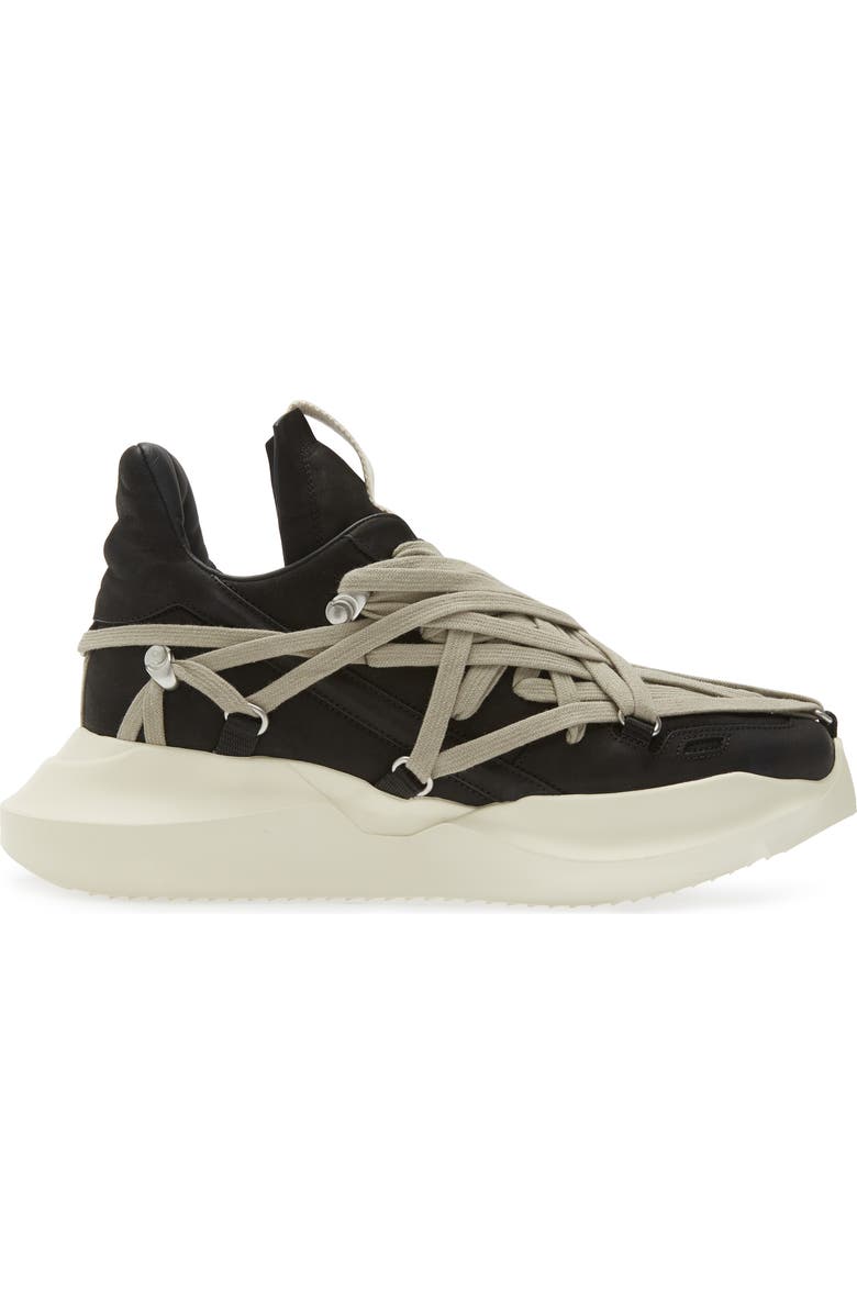 Rick Owens Megalace Running Shoe, Alternate, color,