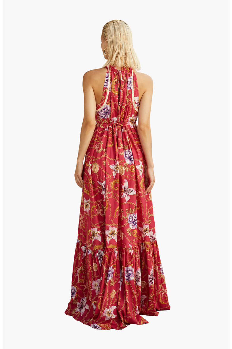 EUROS DRESS, Alternate, color, Floral Fuchsia