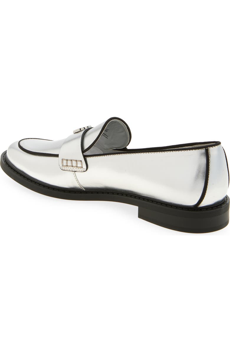 KARL LAGERFELD PARIS Rylin Loafer, Alternate, color, Silver