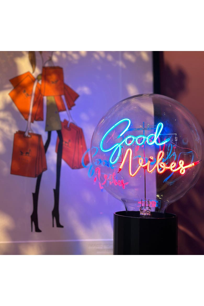 Good Vibes Portable Table Lamp, Alternate, color, Olive