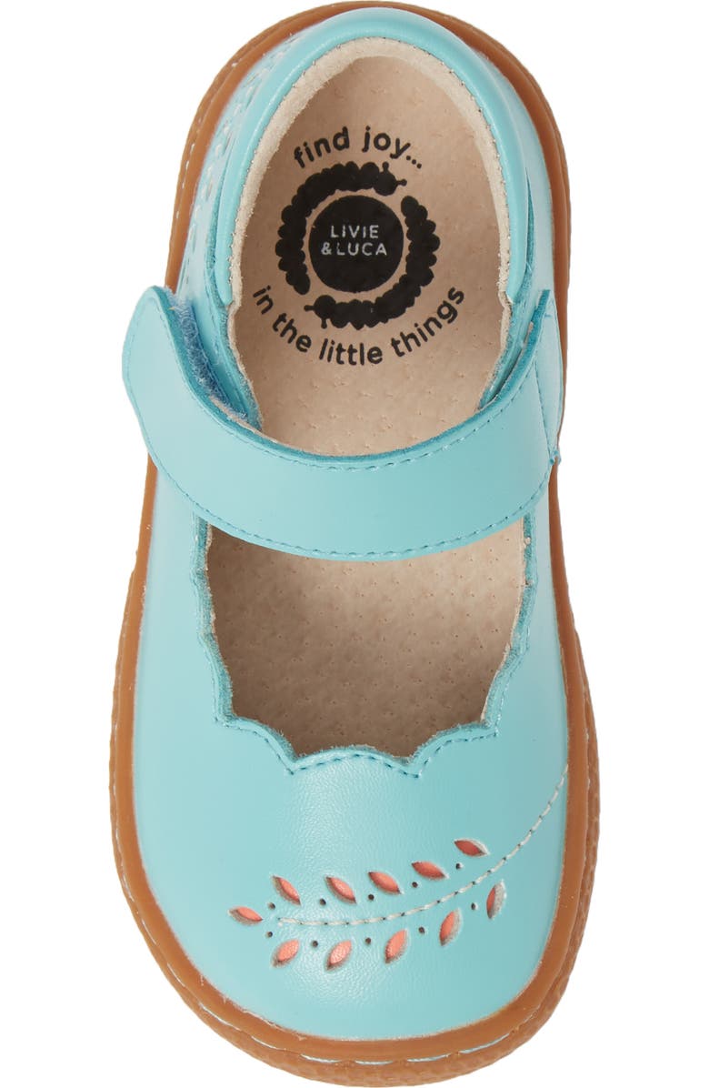 Livie & Luca Juniper Scalloped Glitter Mary Jane, Alternate, color,
