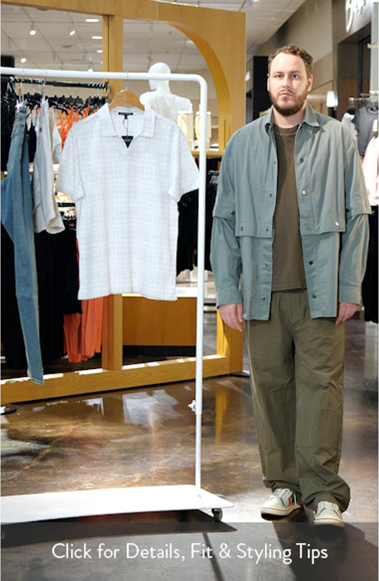 Collins Stripe Johnny Collar Polo, sales video thumbnail