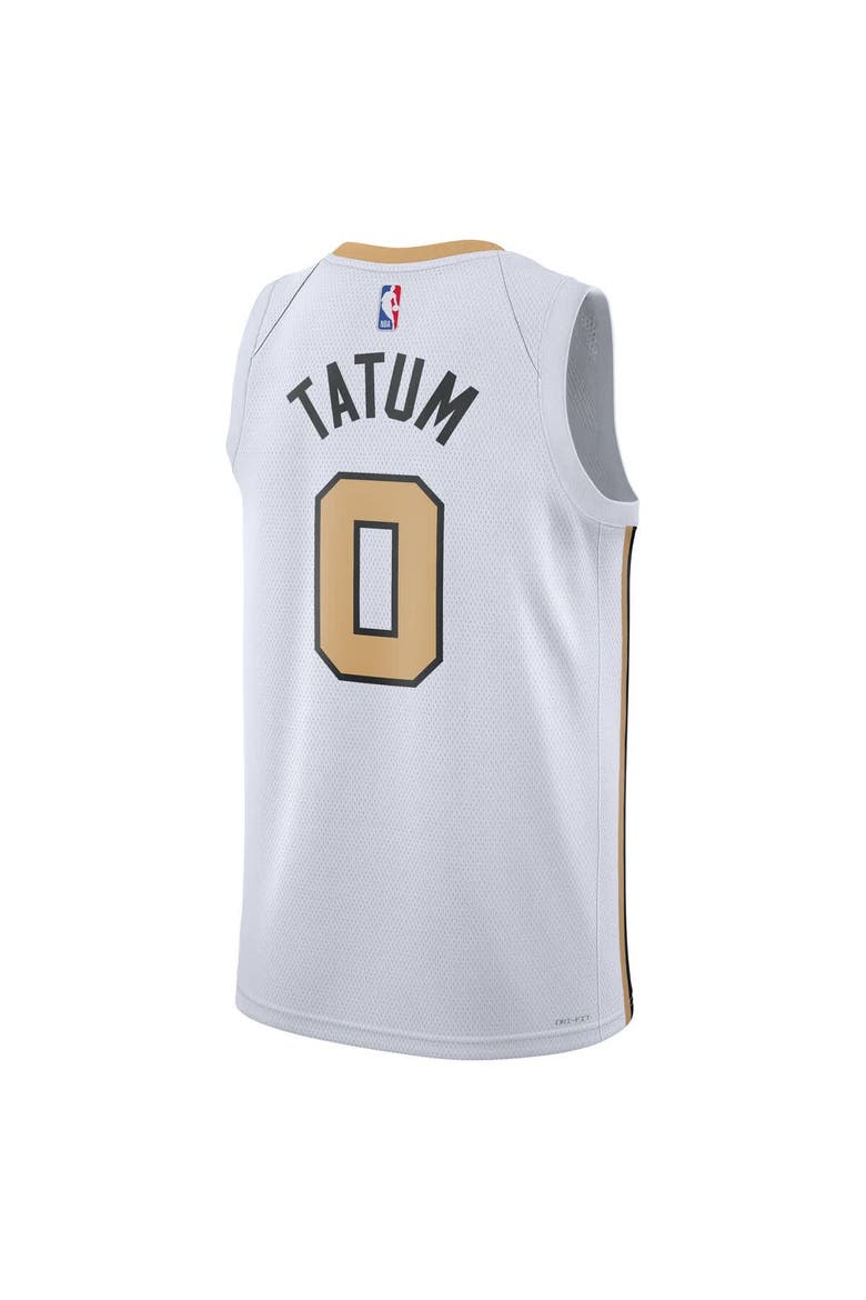 Unisex Nike Jayson Tatum White Boston Celtics 2025/26 Swingman Jersey - City Edition, Alternate, color, White