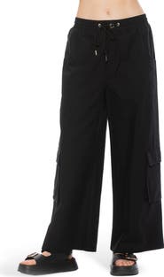 Alexia Admor Evren Drawstring Waist Cargo Pants