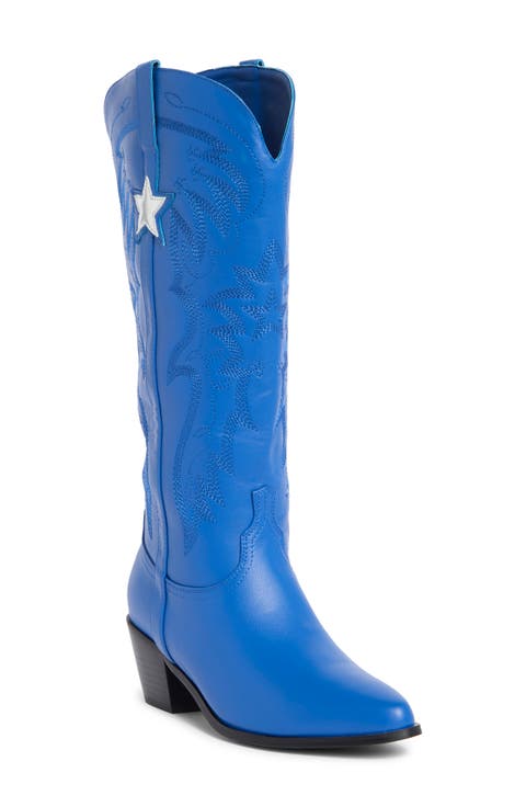 Ubelle Faux Leather Western Boot
