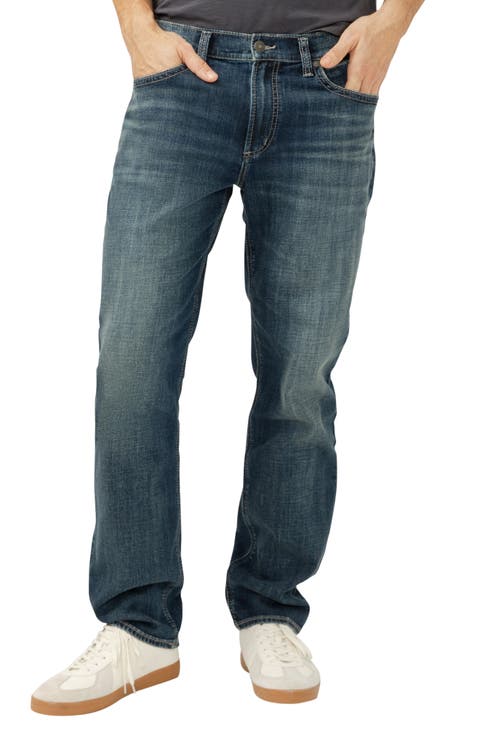 Eddie Athletic Fit Tapered Jeans (Sierra)