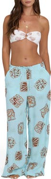 Billabong Beach Bound Printed Wide Leg Pants