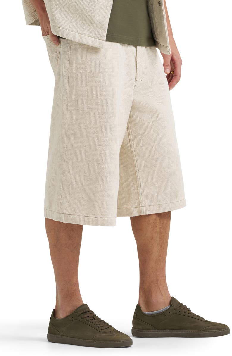 Lee Denim Bermuda Shorts, Alternate, color, Natural Greige
