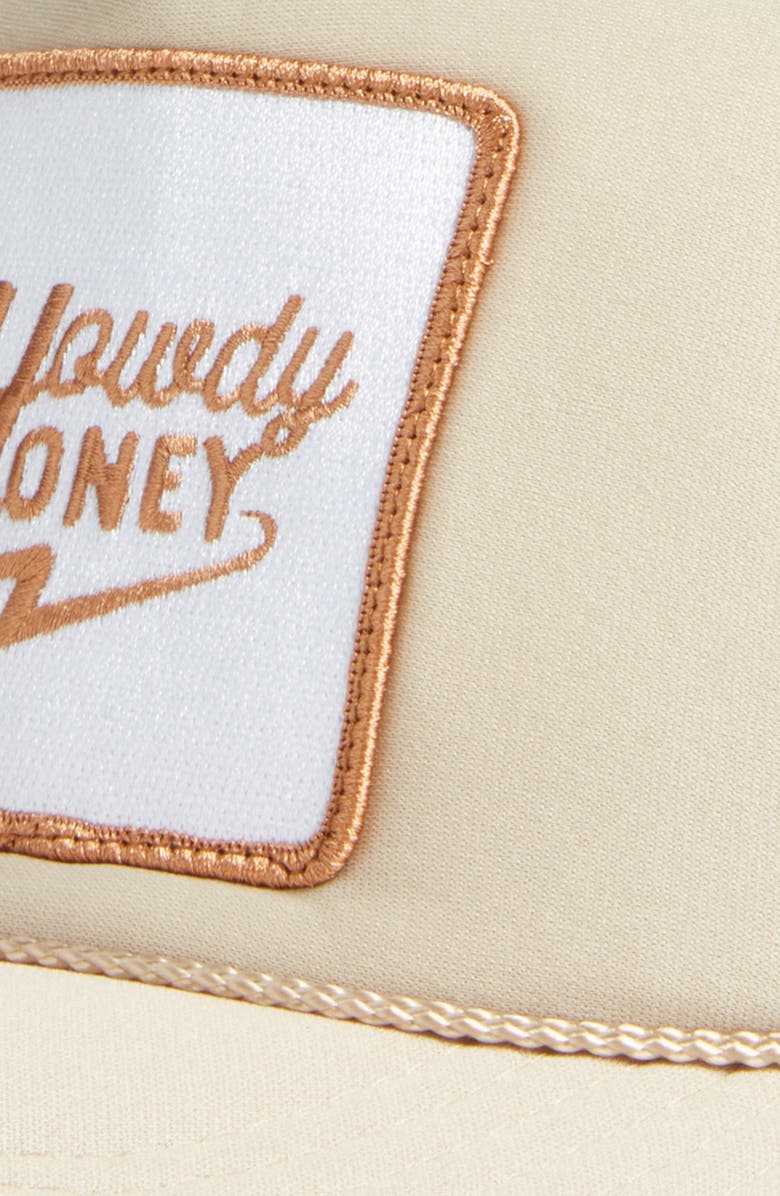 Friday Feelin’ Howdy Honey Trucker Hat, Alternate, color, Tan