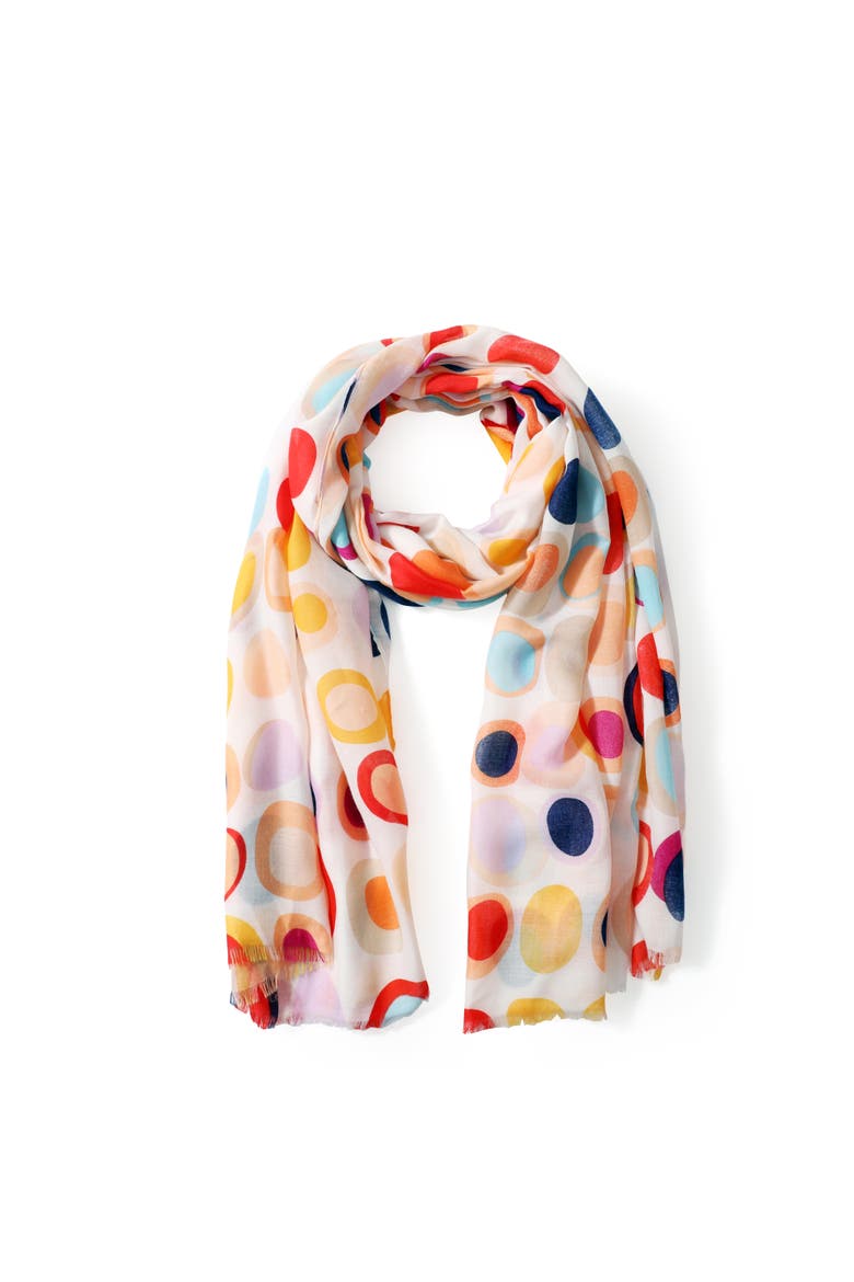 The Opal Lightweight Scarf, Main, color, Orange