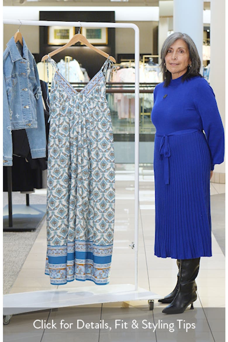 Sorrento Stroll Print Maxi Dress video