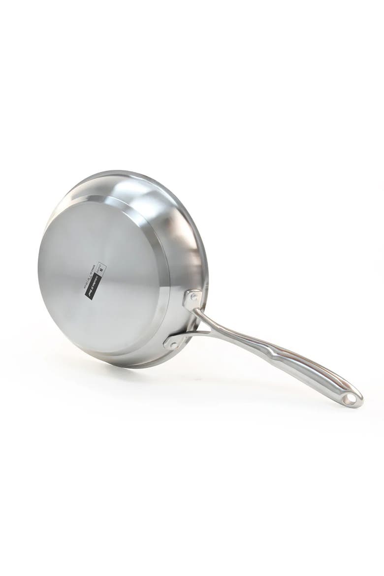 Induction 21 Steel 10-Inch Fry Pan w/ Ceramic Coating, Alternate, color, Silver