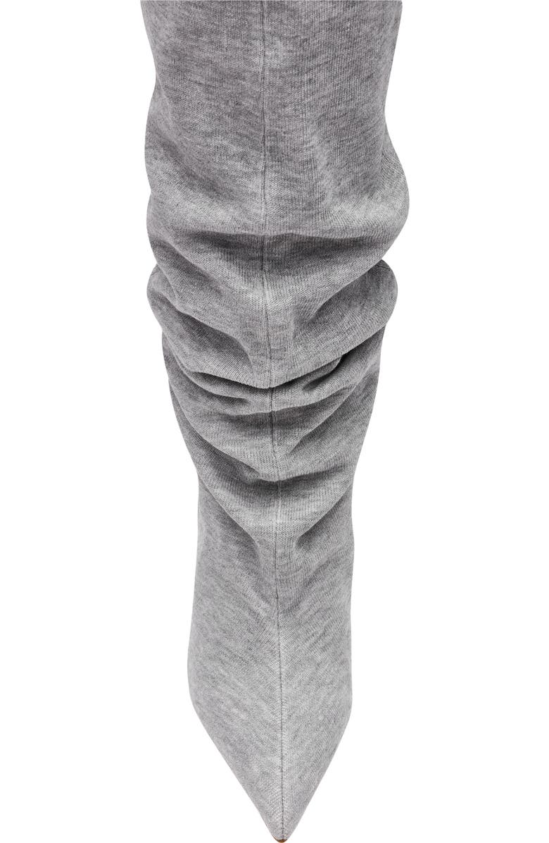 Steve Madden Distortion Knee High Boot, Alternate, color, Grey
