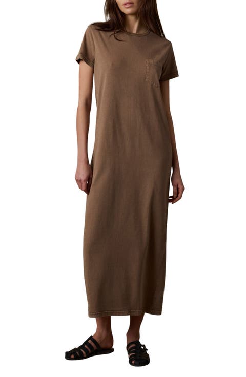 Organic Cotton Blend T-Shirt Maxi Dress