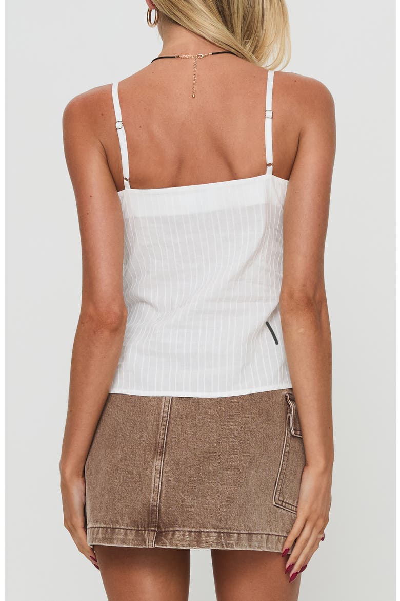 Lunya Cotton Camisole, Alternate, color, WHITE