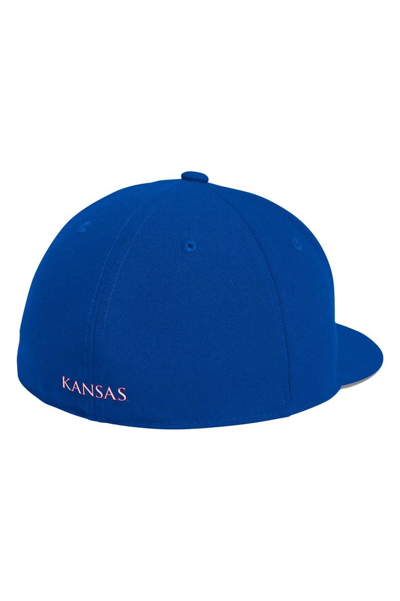 Men's adidas Royal Kansas Jayhawks On-Field Baseball Fitted Hat, Alternate, color, Royal
