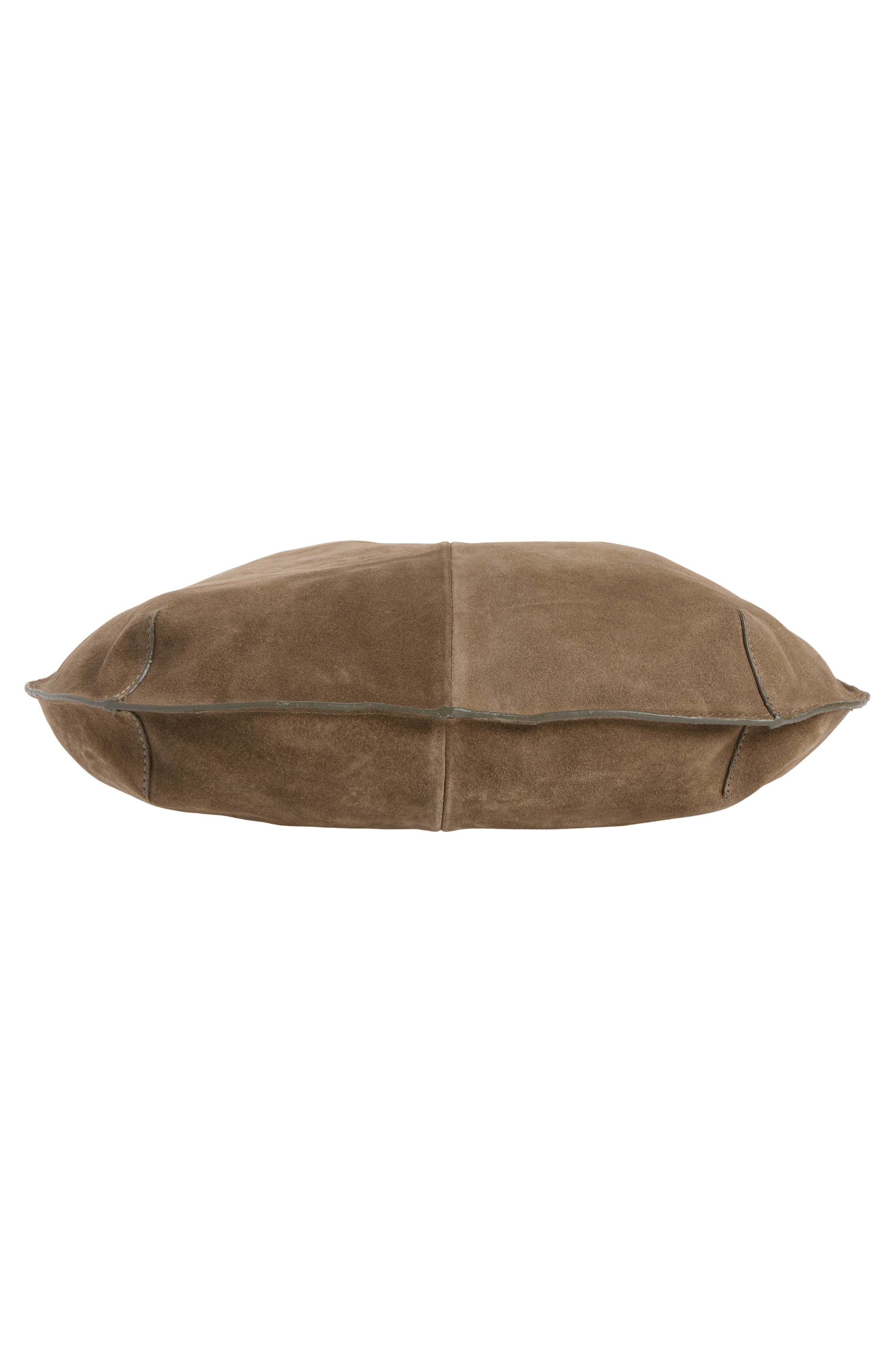 Bolsa Suede Top, Alternate, color, LIGHT/ PASTEL BROWN