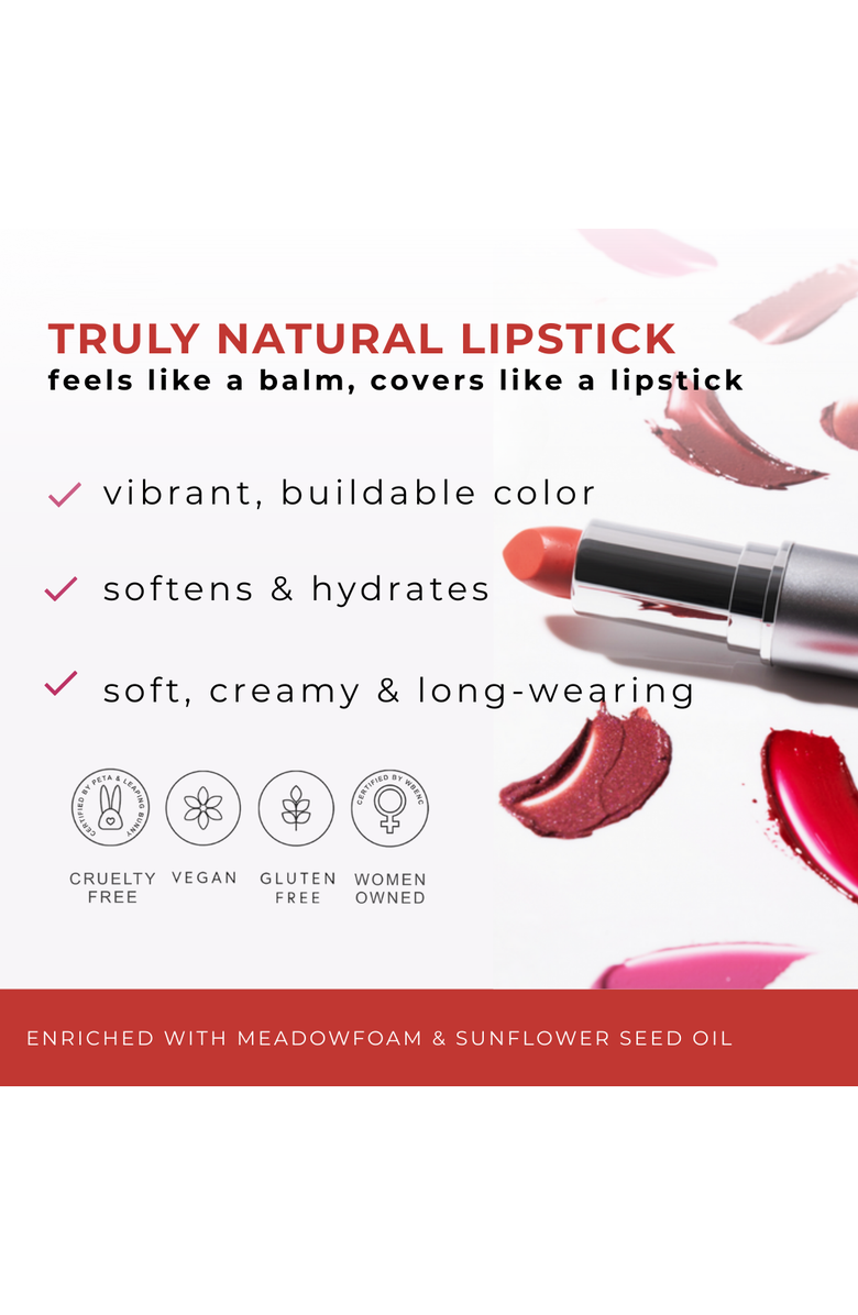 HONEYBEE GARDENS Truly Natural Lipstick, Alternate, color, Heirloom: Pink Mauve