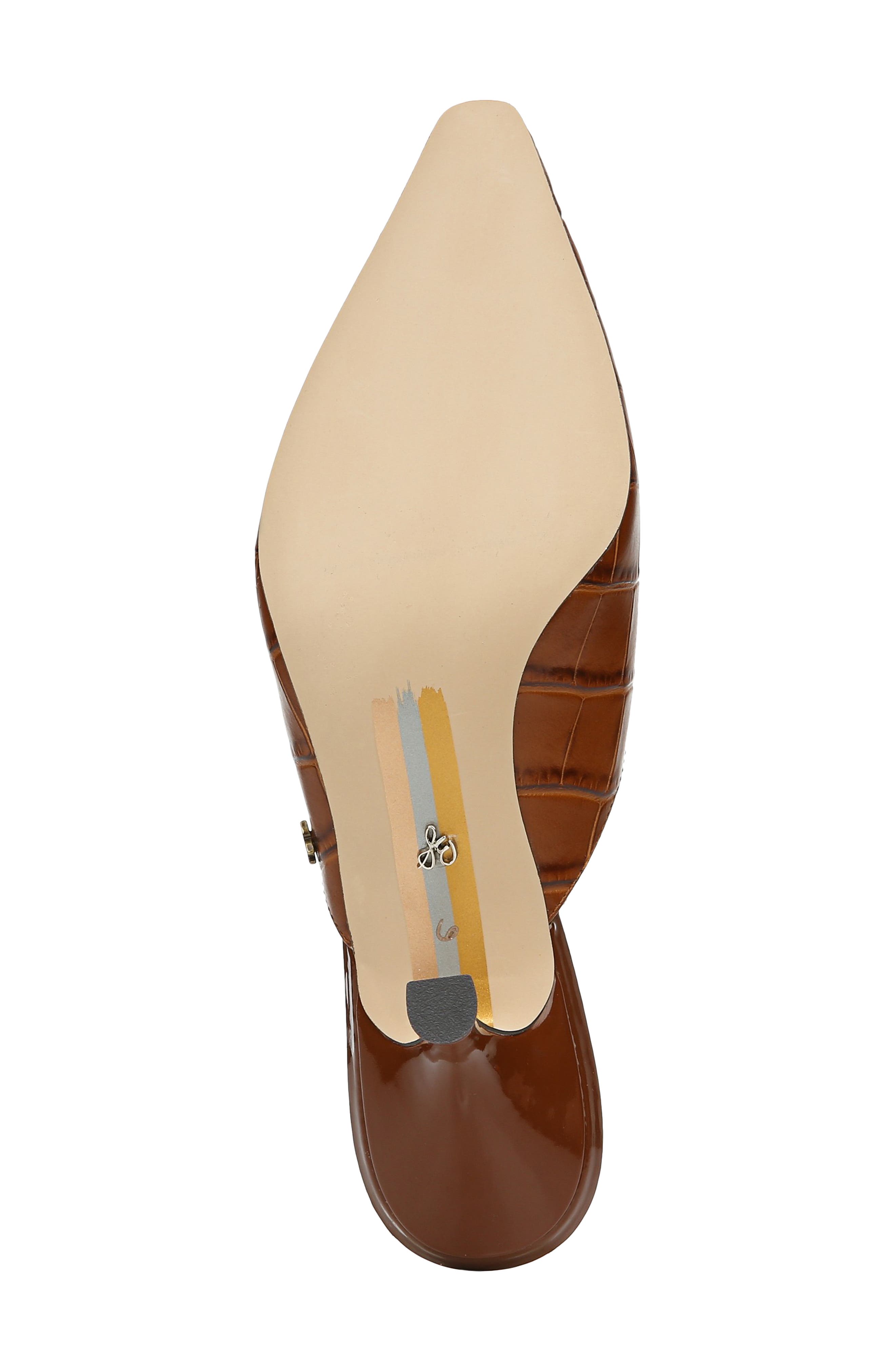 Tev Mule, Alternate, color, BROWN/ IVORY LEATHER