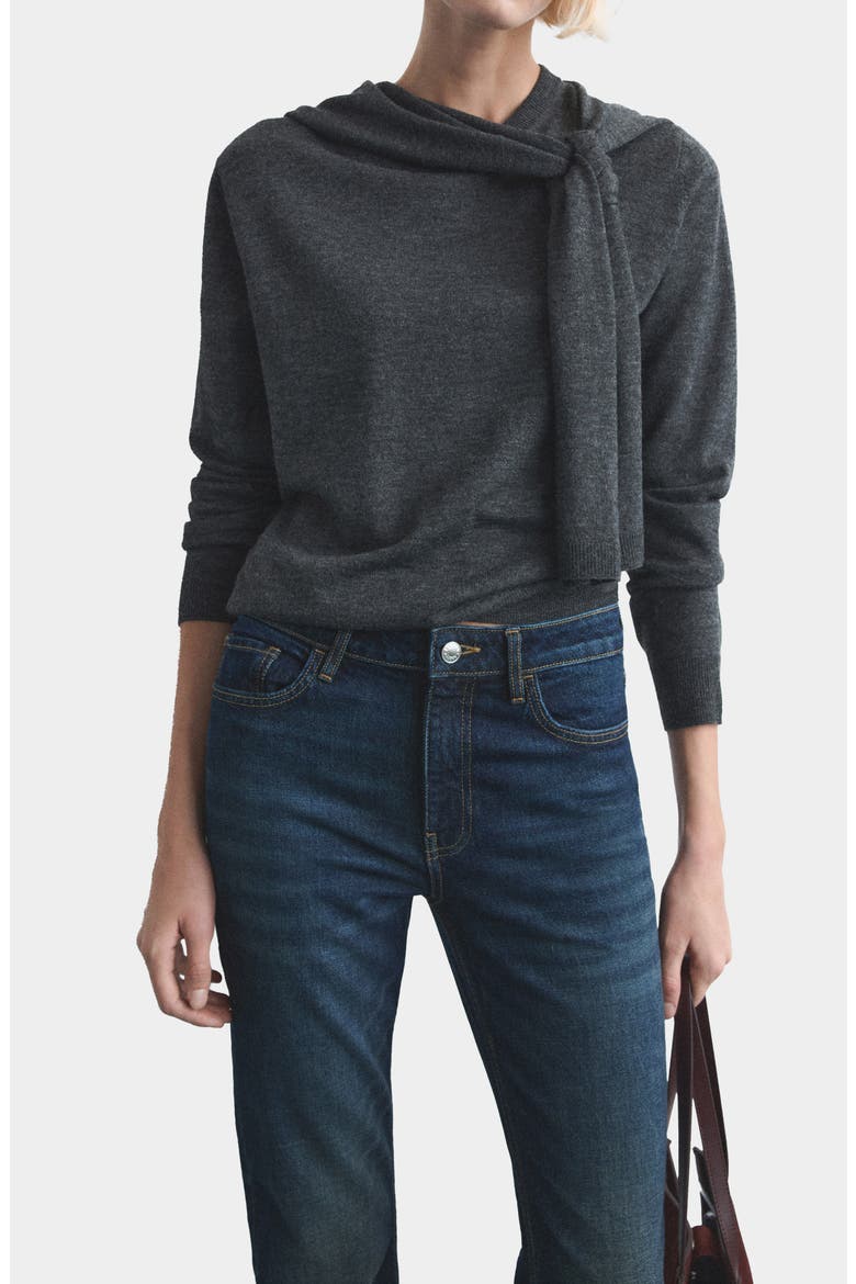 Fiona Mid Rise Flare Jeans, Alternate, color, DARK BLUE