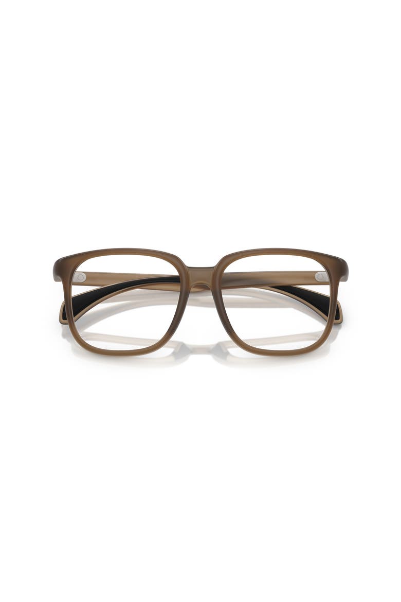 55mm Square optical glasses, Alternate, color, Brown