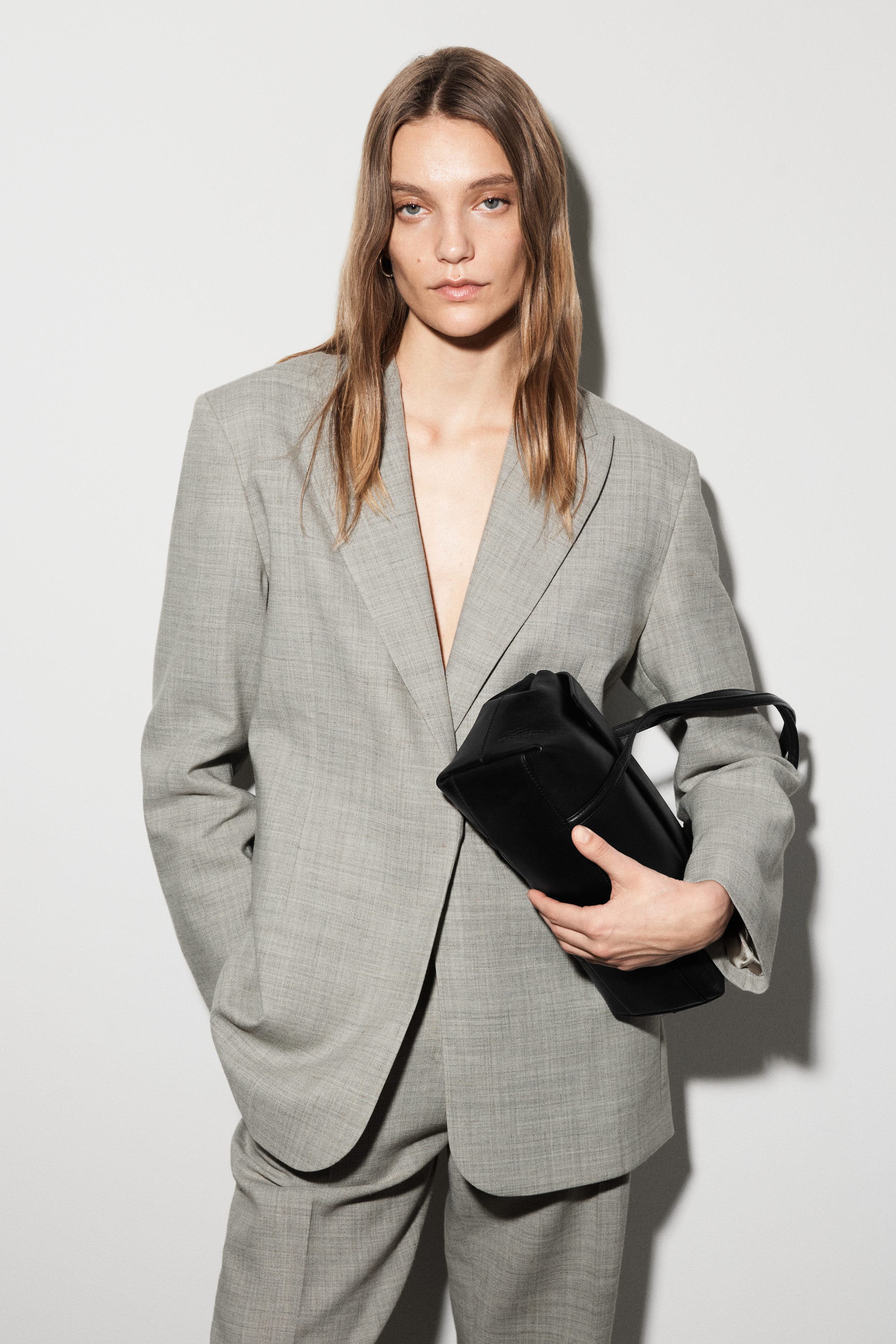 Structured Wool-Blend Blazer - image 2