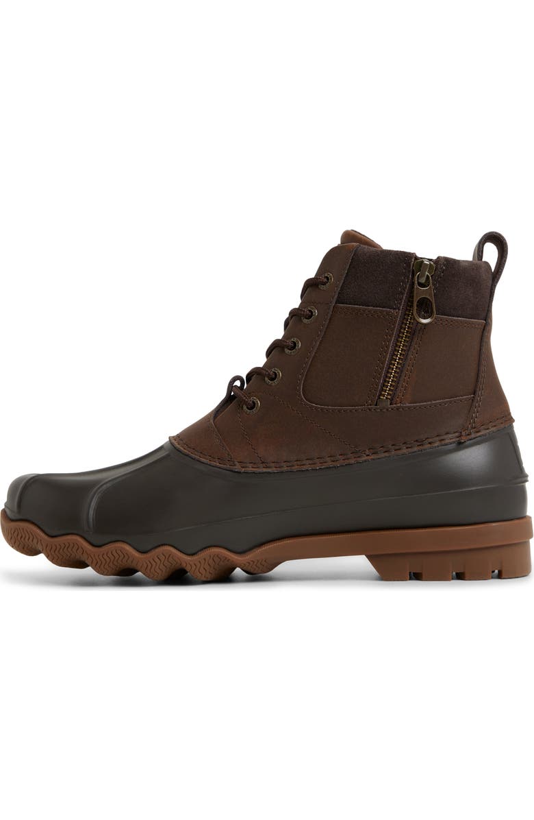 Sperry Norfolk Duck Boot, Alternate, color, Brown