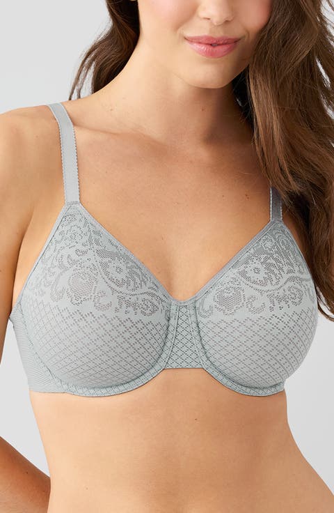 Visual Effects Underwire Minimizer Bra