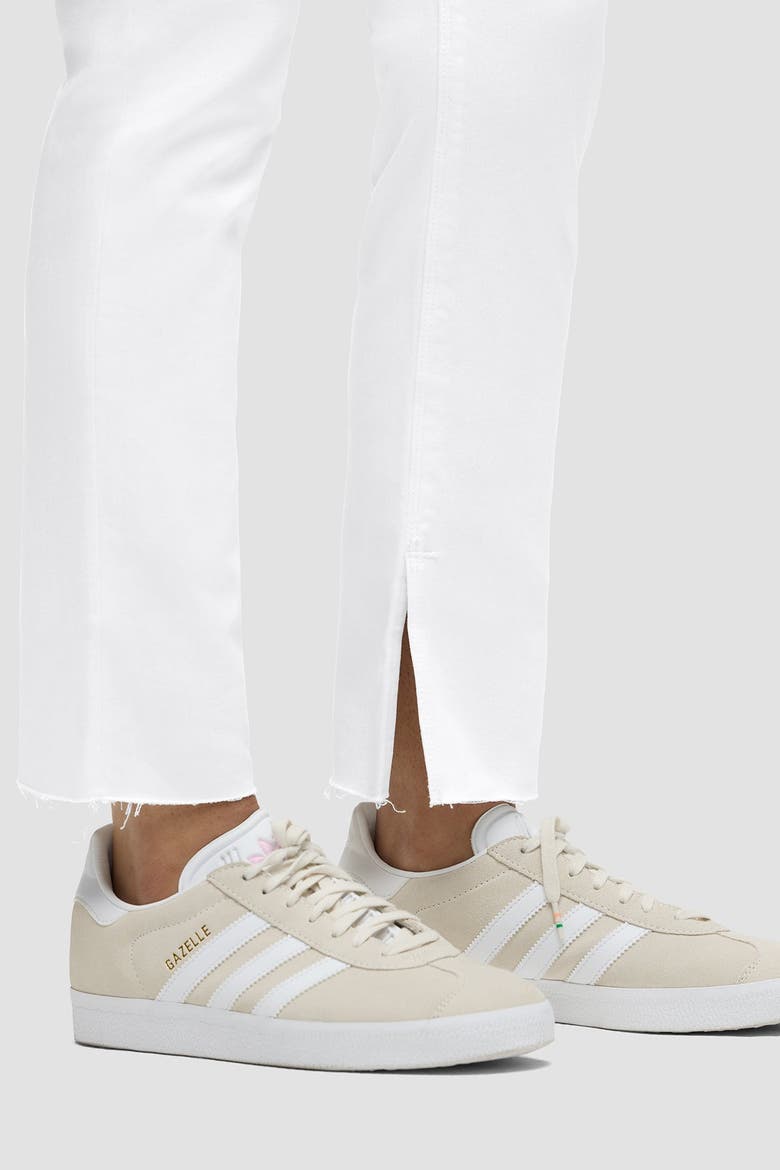 Nico Mid-Rise Straight Ankle, Alternate, color, Spring White