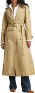Lauren Ralph Lauren Double Breasted Belted Trench Coat
