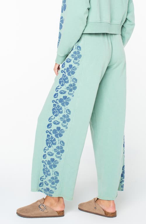 Roxy Fringing Reefs Drawstring Pants In Blue