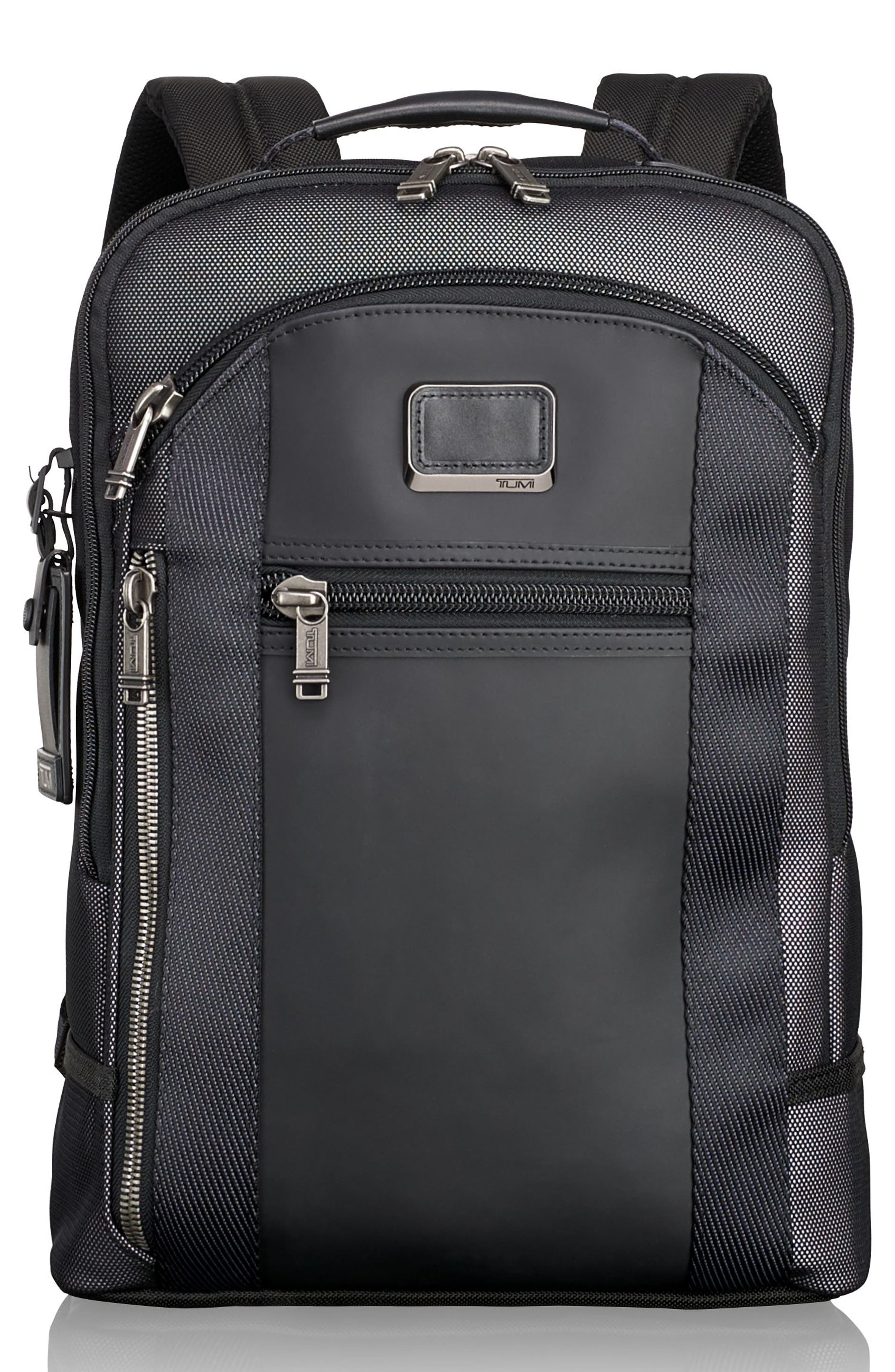 Tumi Alpha Bravo - Davis Backpack, Main, color, 