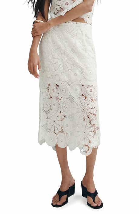 Lace Midi Skirt