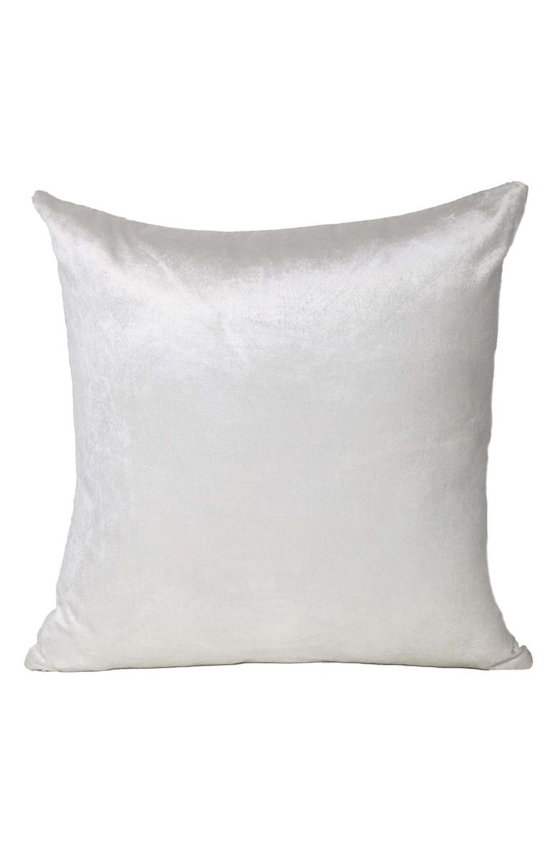 PARKLAND COLLECTION Akari Square Throw Pillow, Alternate, color, White