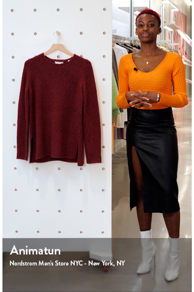Donegal Cashmere Crewneck Sweater video