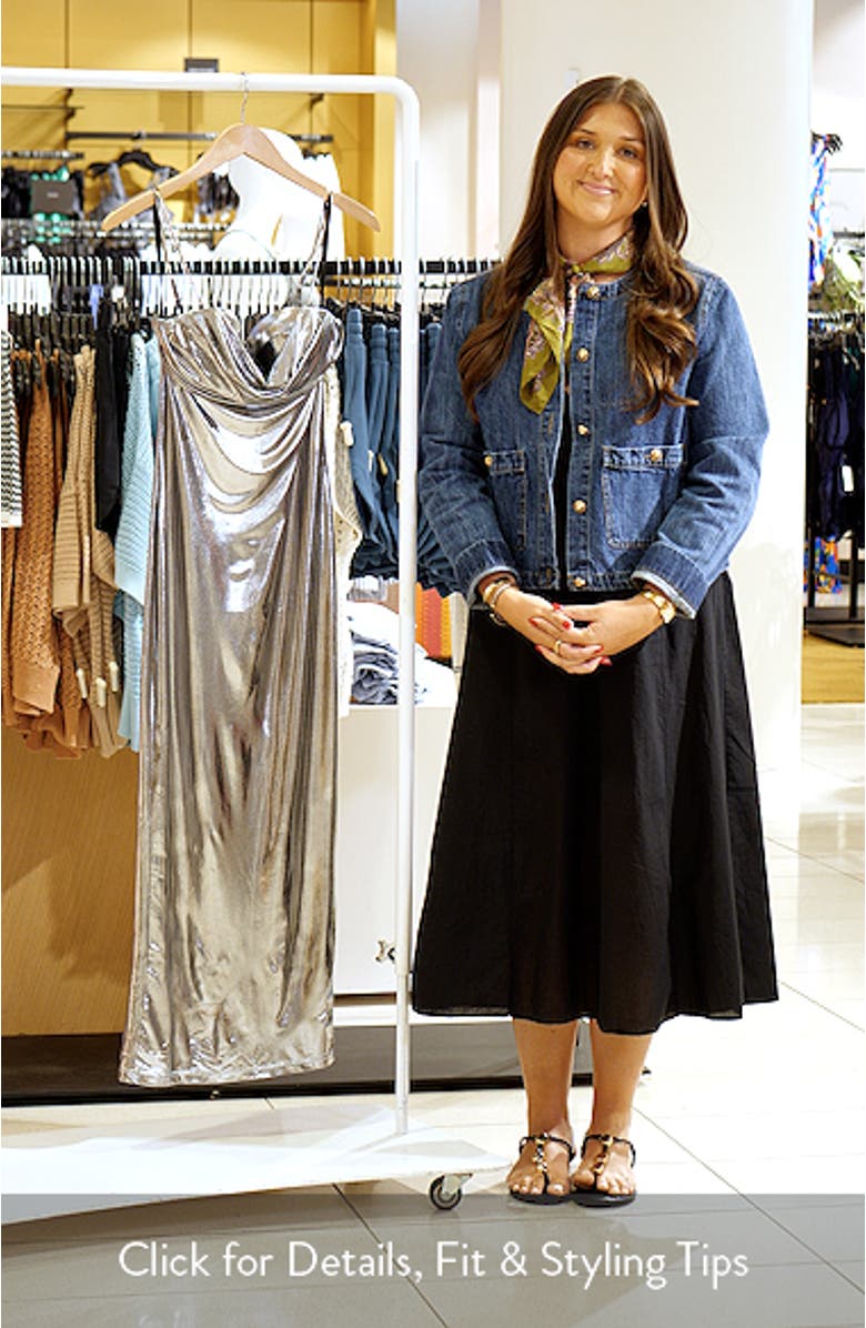Visions of You Sleeveless Maxi Dress, sales video thumbnail