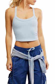 Free People FP Movement All Clear Rib Crop Camisole