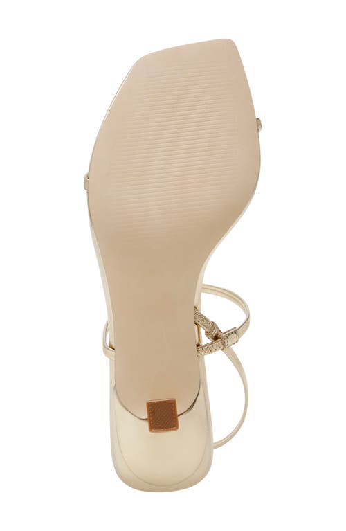 Steve Madden Locke Heel In Gold
