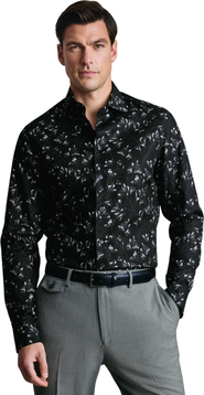 Charles Tyrwhitt Non-Iron Stretch Floral Print Shirt