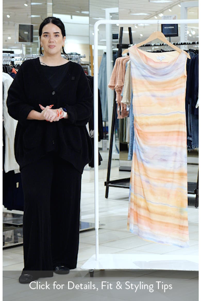 Sunset Promenade One-Shoulder Maxi Dress video