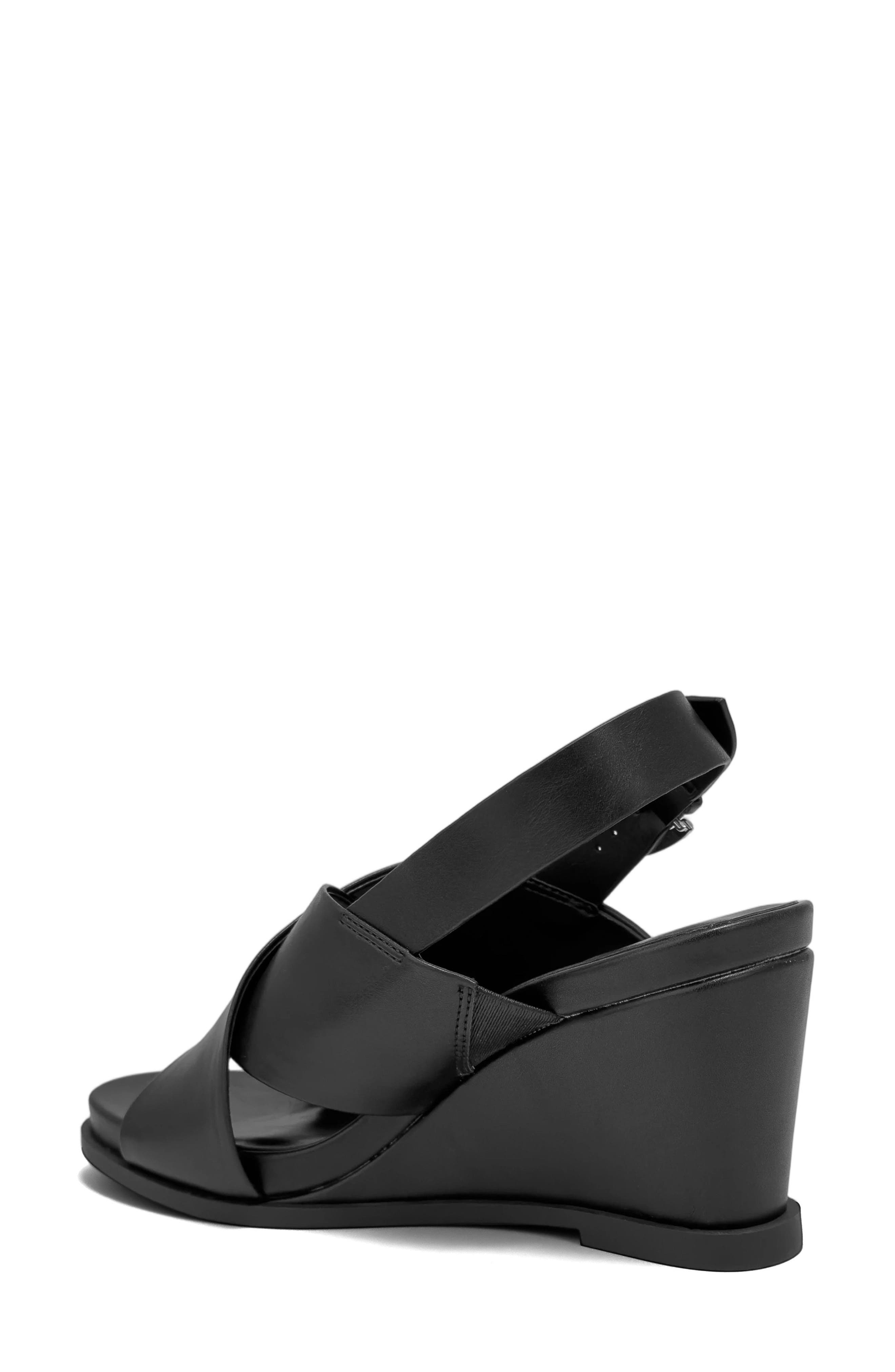 Aerosoles Dayonara Wedge Sandal, Alternate, color, Black
