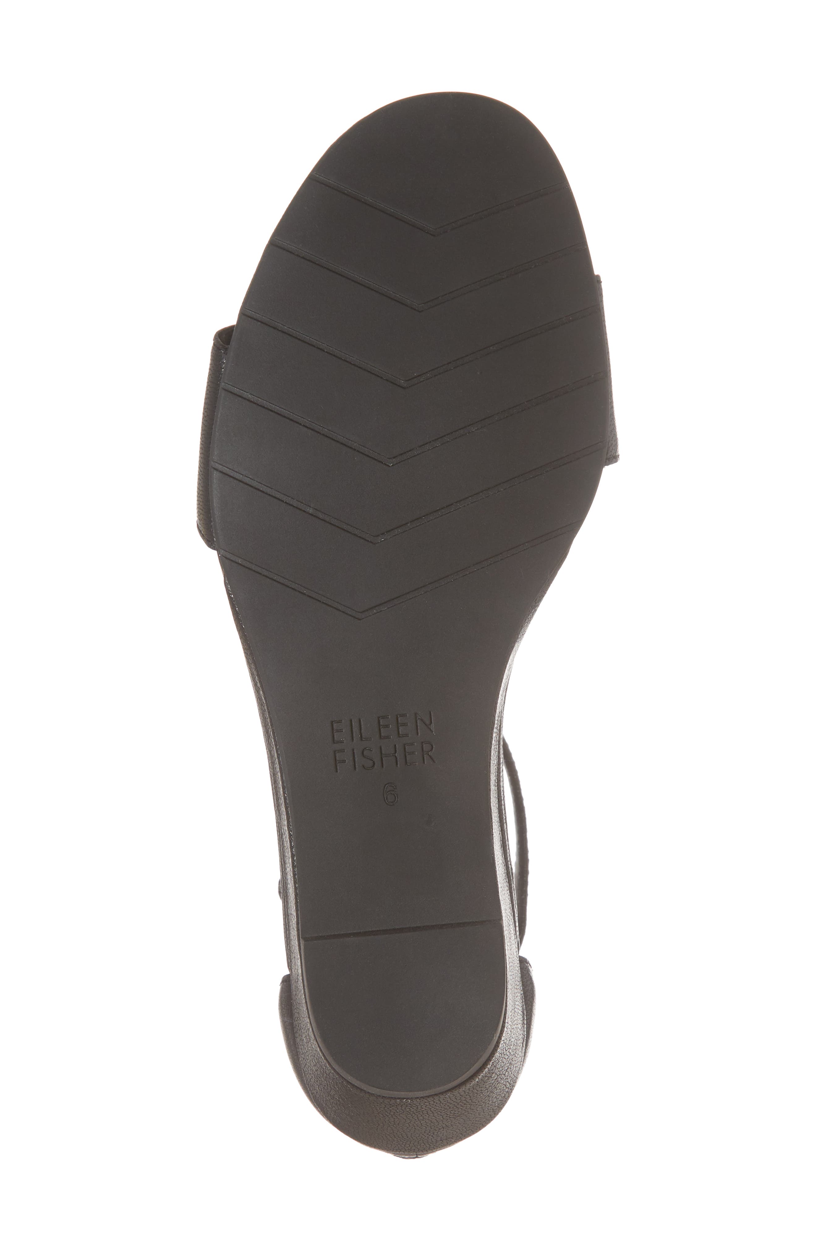 Eileen Fisher Mara Ankle Strap Wedge Sandal, Alternate, color, 