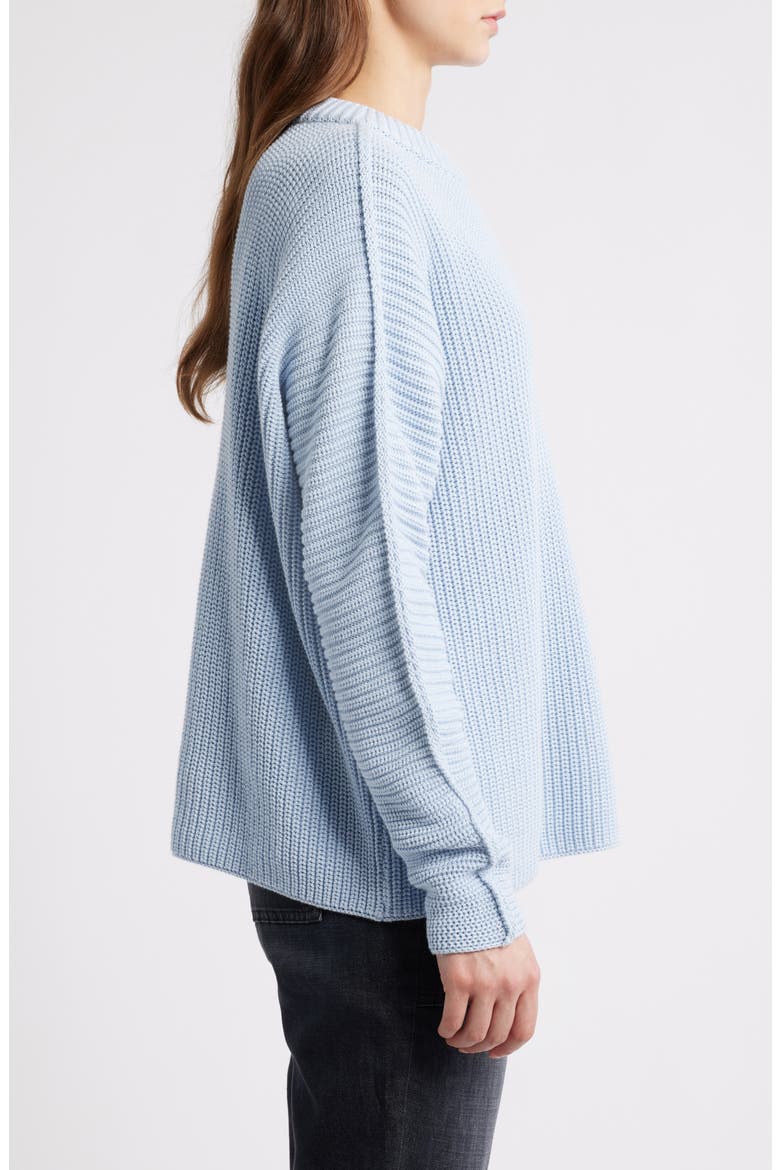 Montecito Cotton Sweater, Alternate, color, ICE