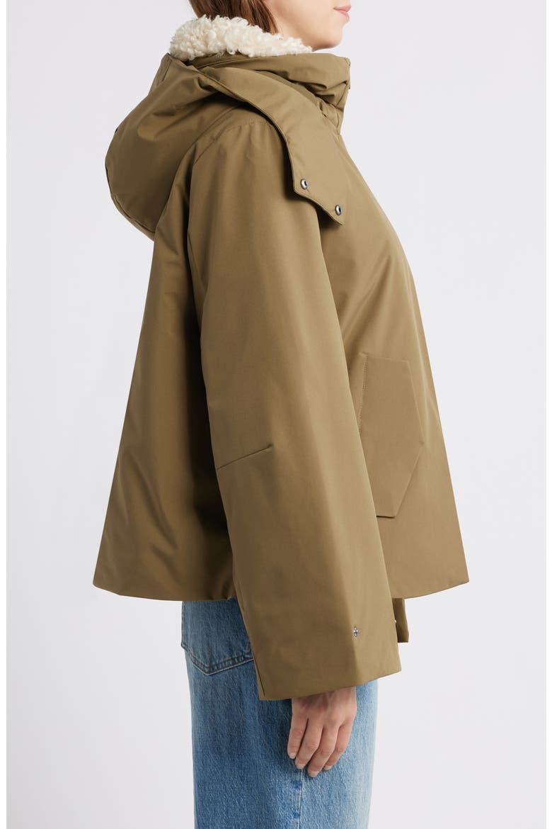 Insulated Jacket with Removable Hood, Alternate, color, DUSKY GREEN